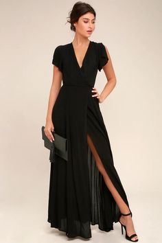 Shop Dresses for Weddings | Wedding Guest Dresses - Lulus Black Witer Wedding Dress Guest, Semi Formal Dresses For Women Short And Long, Simple Wedding Dress Casual Black, Black Attire Wedding Guest For Short People, Edgy Dresses Wedding Guest, Simple Blsck Maxi Dress, Classy Formal Dresses Lulus, Dress For Weddi G Guest, Elegant Dresses Classy Lulus