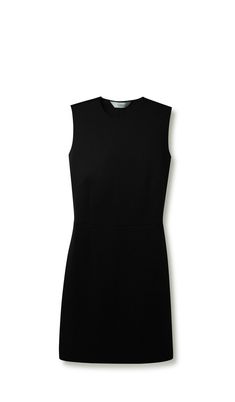 A simple, elegant silhouette. Our Taft dress is miraculously slimming on any figure. A demure length, hitting just above the knee (depending on your height). This piece could be worn many ways: on the tennis court, layered with our collared Stanton sleeveless shirt on the golf course, or simply your uniform for day with a jacket or sweater or night with a necklace and heels. Sure to be a staple in every woman's wardrobe. Crafted in our signature high performance lightweight poly this dress is li Elegant Daywear Dresses With Fitted Waist, Classic H-line Formal Dresses, Classic Dress With Pleated Back, Classic Mini Dress With Flattering Silhouette, Fitted A-line Sleeveless Dress For Formal Occasions, Sleek Solid Color Mini Dress, Classic A-line Mini Dress With Flattering Silhouette, Classic Knee-length Dress With Pleated Back, Elegant Black H-line Dress