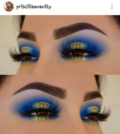 Follow me on ℙⒾℕ₮ ℇℛℰⓈŦ | @ajh71815 ♪♫♩♬ Yellow Makeup, Makeup Books, Dramatic Eye Makeup, Smink Inspiration, Green Eye, Beautiful Eye Makeup, Colorful Eye Makeup, Makeup Eye Looks, Creative Eye Makeup