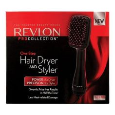 Revlon 1100 Watt Pro Collection One-Step Hair Dryer And Styler, RVDR5212, 1 Ea, 3 Pack ; UPC: 761318152125 One Step Hair Dryer, Hair Dryer Styler, Revlon Hair Dryer, Hair Dryer Straightener, Best Hair Dryer, Makeover Tips, Blow Dry Brush, Beauty Makeover, Hair Styler