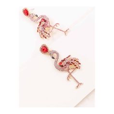 These pink rhinestone flamingo earrings are one of the kind ! Brass Measurements: 7.3 cm / 2.87 in Care Instructions:Keep jewelry away from prolonged exposure to moisture. Before any activity, take off the jewelry and store it in a dark and dry place. This includes activities such as showering, swimming, or exercising. If the jewelry does get exposed to these conditions, rinse it under cold water and completely dry it with a dry and clean towel. Care Instructions: Keep jewelry away from prolonged exposure to moisture. Before any activity, take off the jewelry and store it in a dark and dry place. Glamorous Pink Metal Earrings, Playful Pink Earrings For Beach, Flamingo Seed Bead Earrings, Vibrant Pink Beach Earrings, Flamingo Pendant, Flamingo Earrings, African Jewelry, Sunglasses Shop, Pink Rhinestones