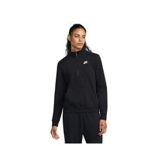 Our best-selling fleece for a reason, this women's Nike Club Fleece sweatshirt has a cozy, familiar feel and consistent fit you can return to again and again. Our best-selling fleece for a reason, this women's Nike Club Fleece sweatshirt has a cozy, familiar feel and consistent fit you can return to again and again. Brushed for added warmth and softness, it’s an ideal layer for colder temperatures Front kangaroo pocket Ribbing at the hem and cuffs is soft and stretchy for easy layering Stand-up Nike Club Fleece, Nike Sportswear Club Fleece, Fleece Quarter Zip, Quarter Zip Sweatshirt, Fleece Sweatshirt, For A Reason, Plus Size Swimwear, Zip Sweatshirt, Nike Sportswear