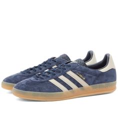 Created for indoor sports back in the '70s, the adidas Gazelle Indoor Shoes have since laced their way into street cultu., best prices & top deals on BeyondStyle. Adidas Gazelle Indoor, Jordan Alexander, Indoor Shoes, Prada Eyewear, Gucci Jewelry, Indoor Sports, Luxury Sneakers, Adidas Running, Street Culture