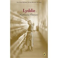 a book cover for lyddie