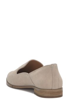 A cushioned footbed brings casual comfort to a rich suede loafer featuring a notched and tapered silhouette. Leather upper/synthetic lining and sole Imported Loafer Women, Suede Loafers, Loafers For Women, Lucky Brand, Nordstrom Rack, Leather Upper, Loafers, Nordstrom, Bring It On