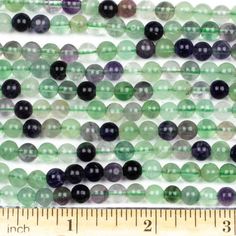 Fluorite 6mm Round Beads - approx. 8 inch strand, Set A - Natural FluoriteApprox. 1mm holeApprox. 32 beads per strandFluorite is a beautiful natural mineral that occurs in many color variations including yellow, purple, blue, and green. Due to its low melting point, Fluorite gets its name from the Latin word “fluere” meaning “flow.” As a symbol of truth in the gemstone community, Fluorite is thought to support us when we have to make hard decisions and find our direction in life. Fluorite is bel Symbol Of Truth, Direction In Life, Hard Decisions, Latin Word, Metaphysical Healing, Melting Point, Latin Words, Rainbow Fluorite, Crazy Lace Agate