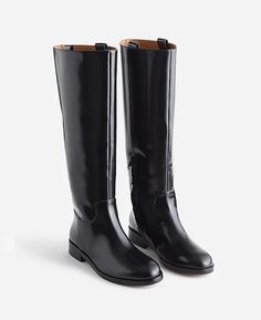 The Adalai Knee Boot | Madewell Black Knee High Boots Outfit, Vagabond Shoes, Black Knee Boots, Shoe Image, Walk In My Shoes, Black Knee High Boots, Black Boots Tall, Teacher Outfit, Knee Boot