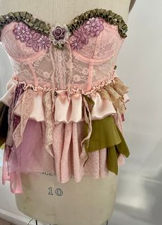 Pink Corset, Pink Bustier, Bustiers, Altered Couture Bustier Goddess Lingerie Top, Boudoir Photoshoot Corset Top, Corset, Bustier, Pink Bra - Etsy Pink Bustier, Top Corset, Lingerie Top, Pink Corset, Corset Bustier, Altered Couture, Lingerie Tops, Pink Bra, Bustiers