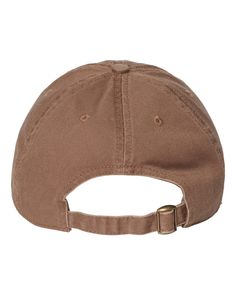 Relaxed Golf Dad Hat - BROWN - ADJUSTABLE | CAP AMERICA Relaxed Golf Dad Hat in Brown Size Adjustable | Cotton Chino Twill Brown Cotton Baseball Cap For Outdoor Activities, Brown Sports Hat With Curved Bill, Casual Brown Trucker Hat For Sports, Casual Brown Six-panel Hat, Brown Cotton Baseball Cap For Sports, Brown Sports Visor Baseball Cap, Cotton Visor Hat For Outdoor Activities, Brown Cotton Six-panel Baseball Cap, Adjustable Brown Sports Hat