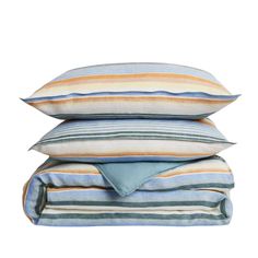 four pillows stacked on top of each other