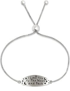 PRICES MAY VARY. This Solid 925 Sterling Silver Chain Bracelet will fit any style. All Savlano Sterling silver chains are Diamond cut for perfect shine and finish. It is made of solid 925 Sterling silver by best Italian jewelry masters. Very durable Adjustable Bolo Bead Ball Slider guarantees comfortable and safe wear. One size fits all All Savlano Sterling Silver Jewelry is manufactured in Italy The Chain is Authentic 925 Italian Solid Sterling Silver. All Savlano Jewelry has ZERO Nickel & ZERO Silver Stainless Steel Jewelry With Hallmark, Adjustable Sterling Silver Bracelet With Engraving Option, Adjustable Silver Jewelry Gift For Mom, Adjustable Engraved Stainless Steel Jewelry, Engraved Adjustable Stainless Steel Jewelry, Silver Bracelet With Adjustable Chain For Mother's Day, Silver Adjustable Chain Bracelet For Mother's Day, Silver Bracelet Jewelry As Gift For Mom, Silver Bracelet Jewelry Gift For Mom