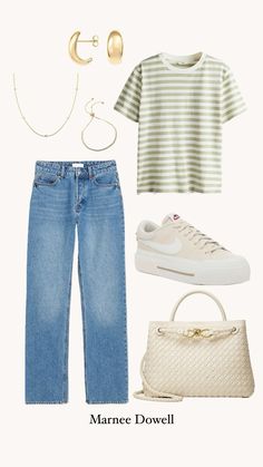 Stripe shirt outfit, oversized tshirt outfit, casual outfit ideas, outfit ideas, outfit, outfits, outfit goals, outfit inspo, outfit ideas for school, outfits aesthetic, outfit inspirations, outfits for school, outfits ideas, outfit ideas every day, outfit inspo for school, outfit inspo school, outfit collage, spring outfit, outfit ideas everyday, outfit capsule, outfit capsule wardrobe Cute Jeans And Tshirt Outfits, Oversized Tshirt Outfit Casual, Stripe Shirt Outfit, Stripe Tee Outfit, Oversized Tshirt Outfit