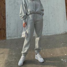 The Basic Sweatpant is a staple piece for those lounge worthy days.
Featuring a baggy look with two side pockets and a tie drawstring. *For the ultimate look pair with our Basic Crop Hoodie!* Sweatpants Outfits, Sports Sweatshirts, Tracksuit Set, Spring Women, Tracksuit Women, Ankle Length Pants, Womens Fleece, Grey Pants, Slim Pants