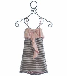 T2 Love Tween High Low Dress in Pink Stripe Big Girl Clothes, Girls Boutique Clothing, Girls Boutique, Girls Clothes, Pink Stripes, Dance Outfits