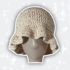 * handmade with cotton yarn 🧶 * breathable and perfect for spring and summer ☀️ * adult sized - measures about 22 inches in circumference Cute Brimmed Cotton Sun Hat, Cute Cotton Brimmed Sun Hat, Cream Cotton Bucket Hat, One Size Fits Most, Cream Cotton Bucket Hat, One Size, Bohemian Slouchy Crochet Hat For Beach, Spring Crochet Slouchy Hat, Natural Cotton Sun Hat For Spring, Spring Cotton Sun Hat In Natural Color, Spring Natural Cotton Sun Hat