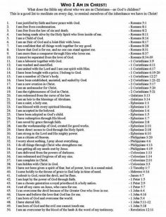 a list of words and numbers in the bible