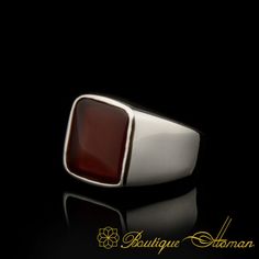 Plain Square Red Agate Modern Silver Ring Luxury Rectangular Ruby Ring, Red Rectangular Jewelry With Polished Finish, Elegant Ruby Ring With Rectangular Polished Finish, Classic Ruby Ring With Polished Rectangular Finish, Elegant Rectangular Ruby Ring With Polished Finish, Classic Ruby Ring With Rectangular Polished Finish, Classic Rectangular Ruby Ring With Polished Finish, Red Rectangular Rings With Polished Finish, Rectangular Red Rings With Polished Finish