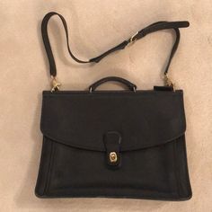 Women’s Black Coach Work Bag. All Leather Excellent Condition Bags Coach, Work Bag, Coach Bags, Leather Backpack, Travel Bags, Satchel, Bag Lady, Conditioner, Backpacks