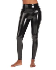 Spanx Faux Patent Leather Leggings