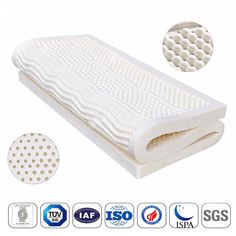 the mattress is made from foam and has an inner layer that protects it from falling