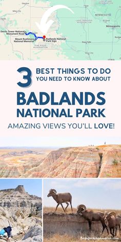 the badlands national park is one of the best things to do in badlands