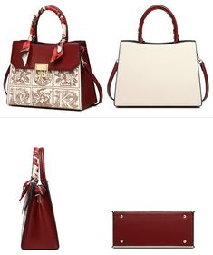 This Cute Red Minimalist Embroidered Pattern Luxury Genuine Leather Handheld Handbag for Women + Satin Wrapped Scarf, Shoulder Bag, Crossbody Bag is a fashionable accessory that is both stylish and practical. Made of high-quality genuine leather, this bag is durable and long-lasting. The unique embroidered pattern adds a touch of luxury to any outfit. With its top handle and adjustable strap, this bag can be worn as a handheld bag, shoulder bag, or crossbody bag, making it convenient for any occ Red Minimalist, Satin Scarf, Red Embroidery, Kelly Bag, Handbag For Women, Blue Embroidery, Blue Gift, Purse Jewelry, Bag Shoulder