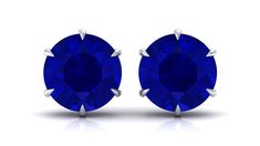 Product Details Elevate your style with these exquisite Solitaire Stud Earrings, adorned with a Round Cut Created Blue Sapphire Gemstone delicately set in a secure claw setting. Embrace the allure of these earrings and make a statement of timeless elegance. Product Information SKU SHP-EARRINGS052310131 Weight 3.30 gm (Approximate) LAB CREATED BLUE SAPPHIRE INFORMATION No.of Stones 2 Pieces Total Weight 9.00 Carat (Approximate) Dimension(approx) Round-10X10 mm-2 Pcs Color Blue Cut Brilliant Shape Blue Round Earrings For Anniversary, Blue Prong-set Earrings For Formal Occasions, Blue Prong Set Earrings For Formal Occasions, Formal Blue Earrings With Prong Setting, Classic Blue Round Earrings, Blue Round Earrings For Formal Occasions, Formal Blue Round Earrings, Blue Sapphire Gemstone, Sapphire Solitaire