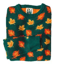 The Big Cozy Fall Leaf Sweater Fall Leaf Sweater, Fall Leaves Sweater, Leaf Sweater, Halloween Jumper, Autumn Cottage, Autumn Sweater, James Patrick, Look Retro, Fall Clothing