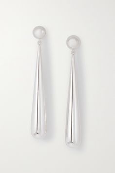 Lié Studio’s designs blend the classic and the contemporary. Made from silver, 'The Louise’ earrings are a playfully literal take on drop earrings – the fluid shape mimics water falling. They’re lightweight and move so joyfully. Evening Drop Earrings With Polished Finish, Modern Drop Earrings For Pierced Ears, Modern White Gold Teardrop Earrings, Modern Polished Teardrop Earrings, Luxury Drop Earrings For Formal Occasions, Modern Linear Earrings With Polished Finish For Formal Events, Classic Long Drop Earrings With Polished Finish, Modern Pierced Teardrop Earrings For Formal Events, Modern White Gold Drop Earrings