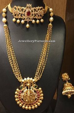 gold long chain designs in 50 grams wieght south indian jewellery Abharana Jewellery Designs, Gold Long Chain Designs, Long Chain Designs, Gold Long Chain, Gold Haram, Claddagh Ring, Long Pearl Necklaces, Antique Jewelry Indian, Gold Pendant Jewelry