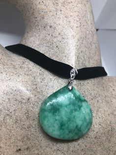 Vintage Green Jade Choker Silver Finish Necklace Pendant https://www.etsy.com/listing/625140622/vintage-green-jade-choker-silver-finish Jade Necklace With Large Pendant For Gifts, Green Necklace With Large Pendant As A Gift, Jade Jewelry With Large Pendant For Gift, Jade Jewelry With Large Pendant As A Gift, Green Jewelry With Large Pendant For Gift, Green Large Pendant Jewelry Gift, Green Teardrop Pendant Jewelry With Large Pendant, Teardrop Jade Jewelry Gift, Jade Teardrop Pendant Jewelry Gift