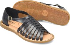 Mens Slip Ons, Gladiator Shoes, Huarache Sandals, Shoes And Boots, Born Shoes, Soft Hands, Italian Leather, Slip On Sandal, Final Sale