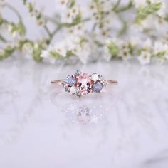 Dainty oval morganite engagement ring rose gold alexandrite cluster ring birthday ring custom promise ring gift for her personalized jewelry Link to the Moss Agate Engagement ring https://www.etsy.com/listing/1272056332/vintage-moss-agate-engagement-ring Aquamarine engagement ring https://www.etsy.com/listing/1344450513/aquamarine-engagement-ring Blue Green Sapphire engagement ring https://www.etsy.com/listing/1259694911/unique-blue-green-sapphire-engagement RING DETAILS METAL: available in 10K, Oval Morganite Engagement Ring Rose Gold, Custom Promise Ring, Wedding Rings Alexandrite, Blue Green Sapphire Engagement Ring, Morganite Engagement Ring Oval, Morganite Engagement Ring Rose Gold, Green Sapphire Engagement, Green Sapphire Engagement Ring, Gemstone Wedding