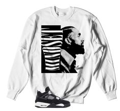 Sneaker sweaters to match your Retro 4 white thunder shoes | black white 4s Tees. ST Clothing - Mindset Sweater Made of 100% pre-shrunk cotton. Fits true to size. *You may refer to size chart for correct measurements.* SHOP ALL WHITE THUNDER 4 COLLECTION HERE White Urban Sweater For Streetwear, Retro 4s, Latest Jordans, Jordan 4 White, Jordan Retro 4, Jordan 4s, Retro 4, Matching Tees, Sweater Making