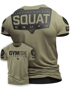 094- Squat Squad Rubber Back Design Gym Shirt for men Sweat Resistant Athletic Fit T-shirt For Workout, Squat Proof Crew Neck Activewear For Gym, Short Sleeve Squat Proof Activewear For Gym, Squat Proof Gym Activewear Crew Neck, Squat Proof Short Sleeve Activewear For Gym, Squat Proof Short Sleeve Activewear For Workout, Sweat Resistant Short Sleeve T-shirt, Fitted Sweat-resistant T-shirt For Gym, Sweat-resistant Short Sleeve Tops For Training