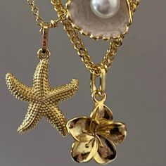 Treat yourself to this perfect summer accessory--the Starfish Necklace! Get ready for beach days, lounge days, and starfish wishes when wearing this exquisite piece. Whether you're catching a wave or dreaming of far-away oceans, this necklace is a perfect companion for your summer! Starfish Necklace, Waist Chain, Belly Rings, Beach Days, Summer Accessories, Beaded Chain, Cute Jewelry, Treat Yourself, Perfect Summer