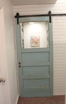 an image of a door with a sign on it