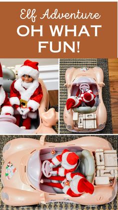 Join in the fun as our elves, Pepper Mint and Winter Mint create a memorable scene with a Barbie-sized convertible, mini brands toys and a touch of creativity. Perfect for a surprise Elf on the Shelf scene your kids will adore! Elf