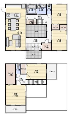 the floor plan for two bedroom apartment with separate living room and dining area, which is also