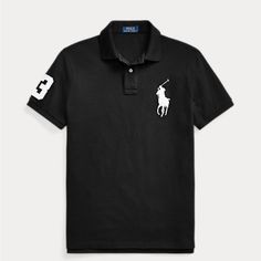 Brand New In Packaging Limited Inventory Medium, Large And Extra Large Navy Blue * Black * White * Grey * Black Sporty Polo Collar Top, Classic Black Polo Collar Top, Ralph Lauren Polo Shirt, Ralph Lauren Polo Shirts, Ralph Lauren Polo, Ralph Lauren Shirt, Polo Ralph, Blue Black, Extra Large