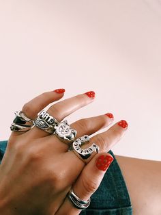 Unlucky Horseshoe Ring – Rat Betty Chunky Silver Jewellery, Western Rings, Chunky Silver Rings, Horseshoe Ring, Dope Jewelry, Chunky Jewelry, Chunky Rings, Statement Ring Silver, Funky Jewelry