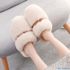 OrcaJump - Cozy Wool Slippers in Pink and Beige - Available in 3 Stunning Colors and 3 Versatile Sizes Soft Cream Round Toe Slippers, Super Soft Beige Winter Slippers, Winter Super Soft Beige Slippers, Beige Super Soft Winter Slippers, Comfortable Beige Slippers For Winter, Casual Beige Super Soft Slippers, Fluffy Beige Slippers For Winter, Comfortable Cream Slippers For Winter, Comfortable Cream Winter Slippers