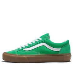 Vans Style 36 Gum 'Green' VN0A54F6GRN (Skate/Casual/Unisex/Low Top/Non-Slip/Wear-resistant) Vans Style, Vans Shop, Stylish Sneakers, Low Top, Perfect Pair, Your Perfect, Gum, Sneakers, Green