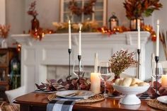 size: 12x8in Photographic Print: Thanksgiving Dinner Table Decorated for Fall by Kristen Prahl : Movie Dress Up Ideas, Hanging Drywall, Arabic Tattoo Quotes For Women, Fall Dining Room, Thanksgiving Prep, Thanksgiving Dinner Table, Gift Bag Ideas, Dress Up Ideas, Tattoo Quotes For Women