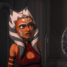 an animated character is standing next to another character in star wars the old republic,