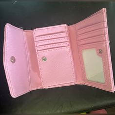 Nwt Unused Really Pretty Pink Wallet Snaps Closed And Inside Compartment Zipper Is Broken Steve Madden Wallet, Pink Wallet, Steve Madden Bags, Pink Handbags, Pretty Pink, Cute Pink, Kate Spade New York, Pretty In Pink, Steve Madden