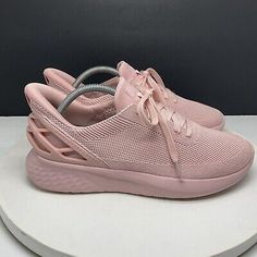 Kizik Shoes Womens 10.5 Men 9 Athens Knit Pink Lemonade Sneakers Hands Free  | eBay Casual Pink High-top Slip-on Sneakers, Pink Cushioned Slip-on Sneakers, Sporty Pink Slip-on Sneakers For Spring, Pink Sporty Slip-on Sneakers With Rubber Sole, Sporty Pink Slip-on Sneakers With Rubber Sole, Casual Pink Slip-on Sneakers With Round Toe, Spring Lace-up Running Shoes For Light Sports, Pink Low-top Slip-on Sneakers, Pink Low-top Slip-on Sneakers For Streetwear