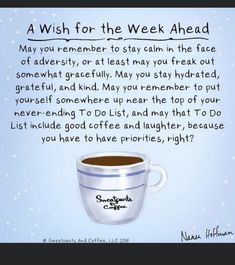 a wish for the week ahead