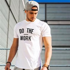 Do The Work Men’s Hardcore Gym Fitness T Shirt - Men's Fitness Apparel, Men's Sports & Fitness T Shirts | Vivinch Fitness T Shirts, Men's Fitness, Do The Work, Fitness Bodybuilding, Fitness Apparel, Mens Workout Clothes, Sports Travel, Workout Tshirts, Sell Out