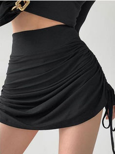 ⚡Buy 2024 Black Ruched Bodycon Skirt Black ONE SIZE under $14.00 in Skirts at AnotherChill.com Online. Style: Casual/Street/Y2K/Sweet/Vintage/Preppy/Sexy. Fabric Content: Polyester, Spandex. Fit Type: Regular fit. Length: Above Knee. ✓2024 S/S OUTFITS. Check reviews and buy Black Ruched Bodycon Skirt today. Black Mini Skirt With Drawstring, Fitted Black Bottoms With Drawstring, Black Fitted Skirt With Drawstring, Fitted Black Skirt With Drawstring, Black Stretch Skirt With Drawstring, Fitted Ruched Solid Skort, Black Stretch Mini Skirt With Drawstring, Black Mini Skirt With Ruched Sides, Black Drawstring Skirt